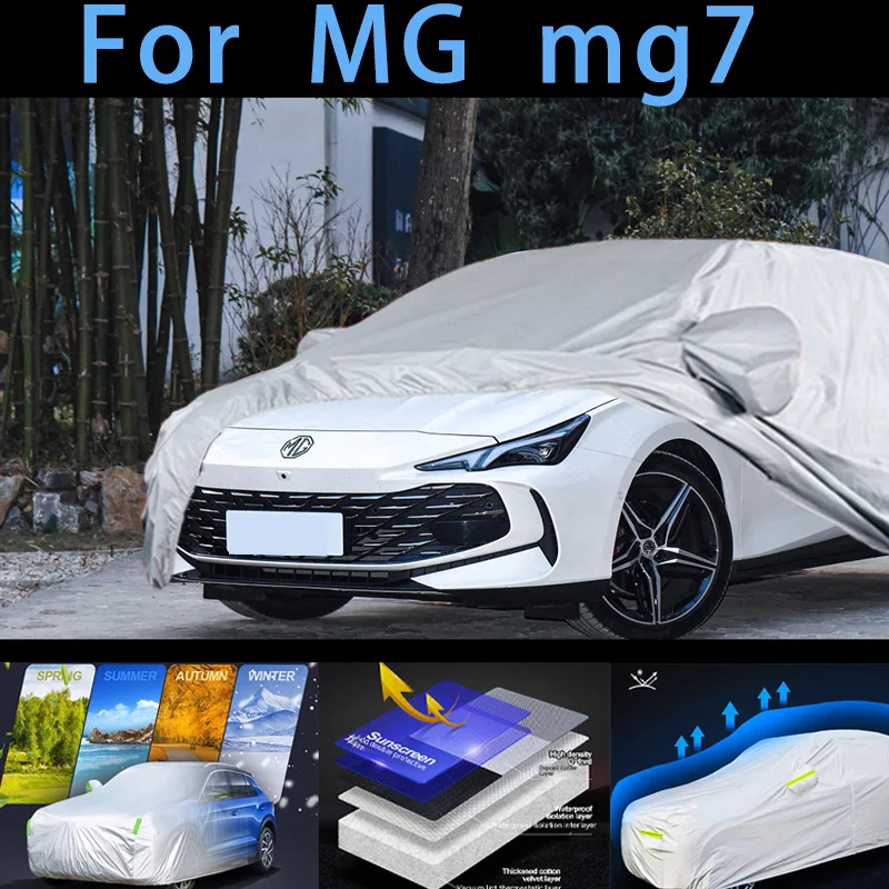 MG mg7 Auto kaitsev kate,päikesekaitse,vihma kaitse, UV-kaitse,tolmu ennetamine auto värvi kaitsev
