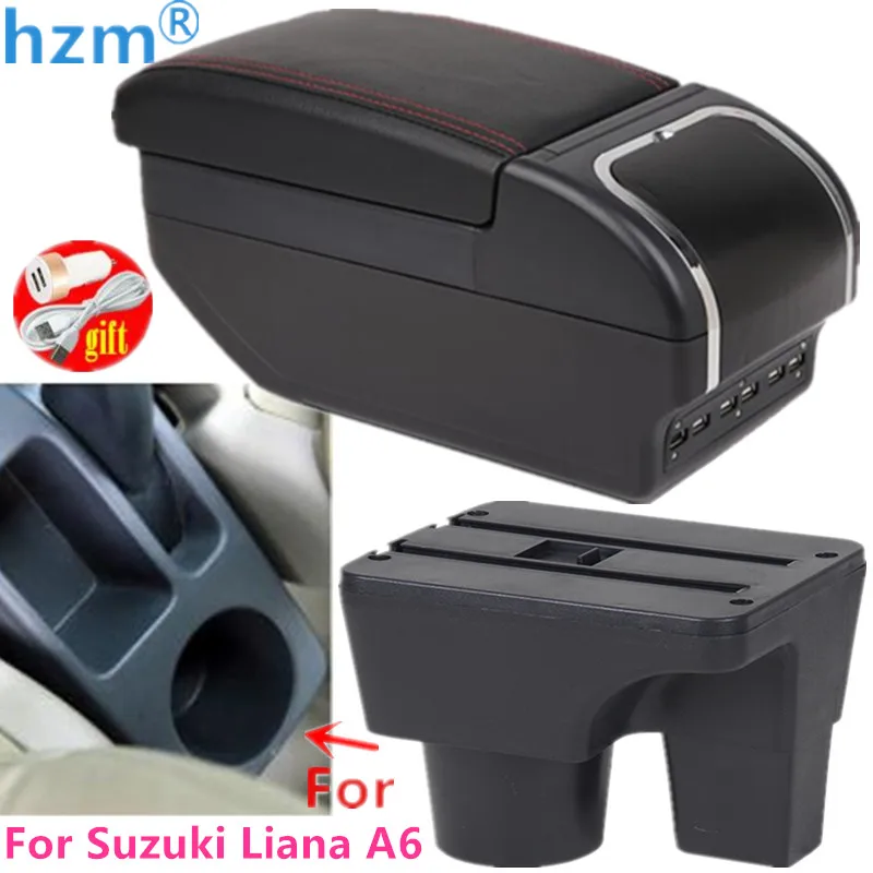 Näiteks Suzuki Liana A6 Dual layer taga kast kesk-Poe sisu kasti topsihoidja tuhatoosi teenetemärgi toodete puhul, Mille USB-interf